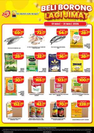 Wholesale Deals ST Rosyam Mart Sri Ternak | Expiring 31 Mar In Sri Ternak Food Mart Kuala Lumpur,Negeri Sembilan,Selangor