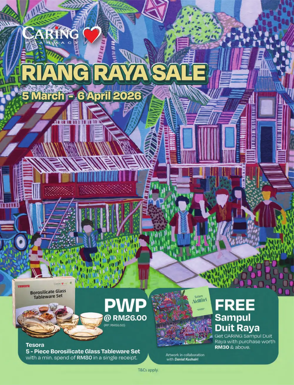 Riang Raya Sale | CARiNG Pharmacy Nationwide | Ends 6 April