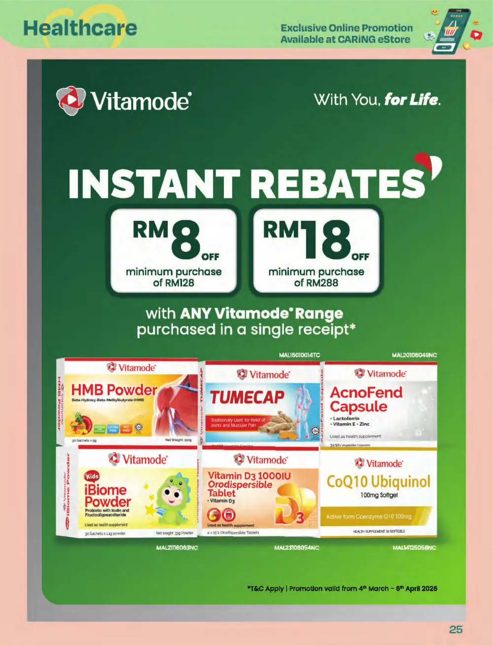 Riang Raya Sale | CARiNG Pharmacy Nationwide | Ends 6 April