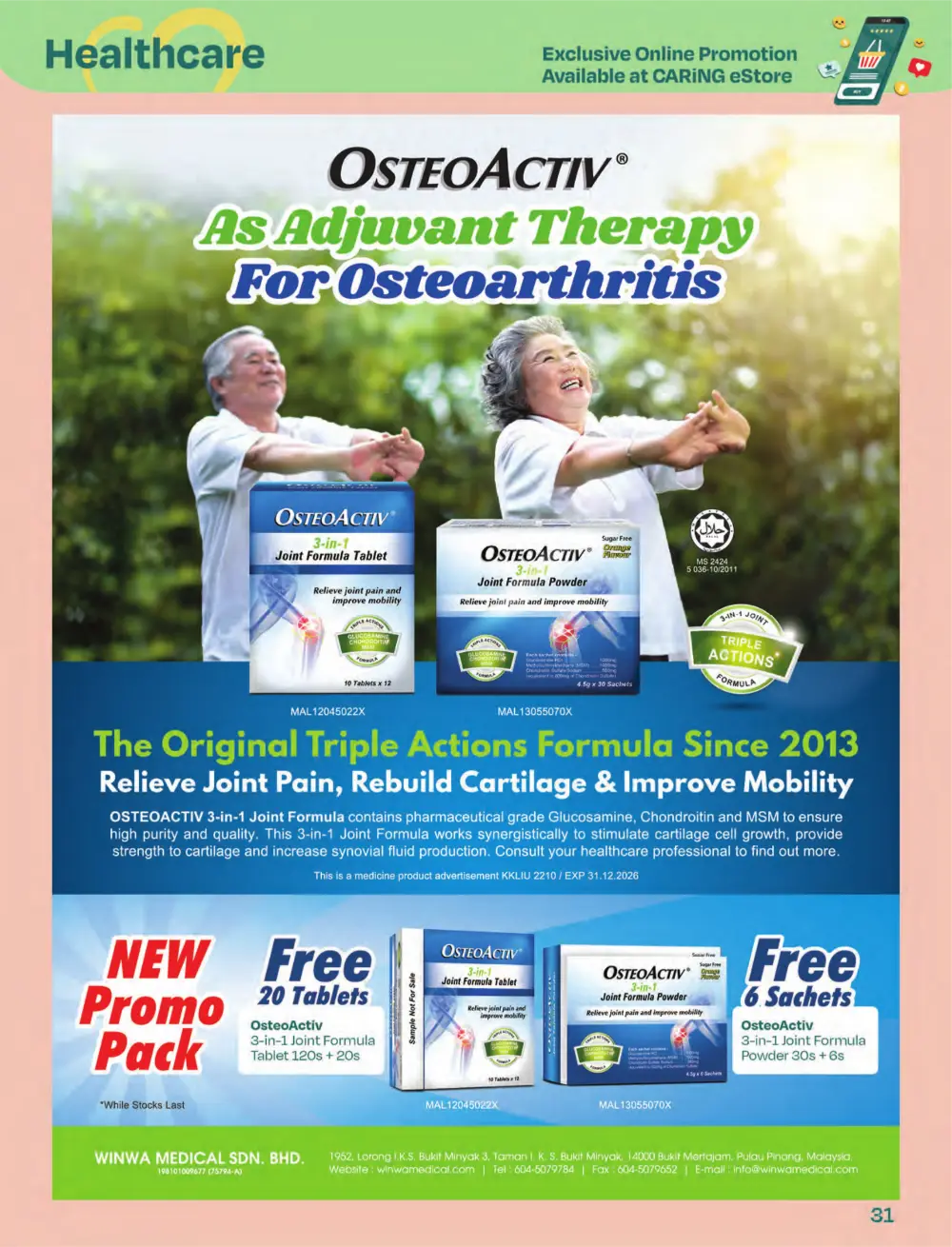 Riang Raya Sale | CARiNG Pharmacy Nationwide | Ends 6 April