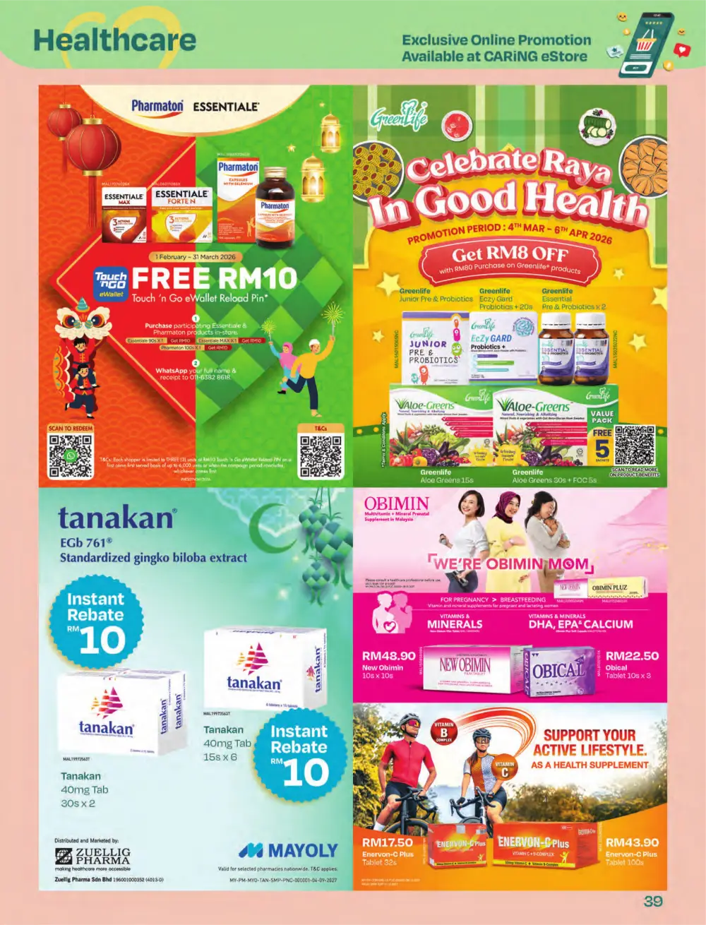 Riang Raya Sale | CARiNG Pharmacy Nationwide | Ends 6 April