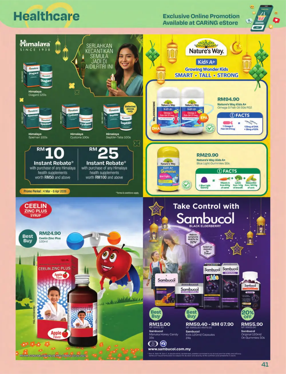 Riang Raya Sale | CARiNG Pharmacy Nationwide | Ends 6 April