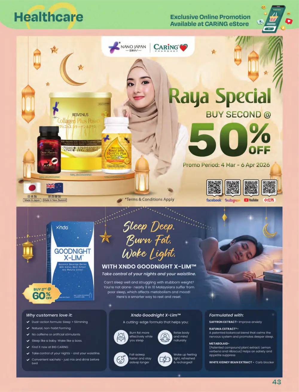 Riang Raya Sale | CARiNG Pharmacy Nationwide | Ends 6 April