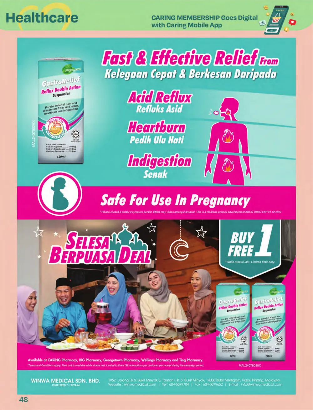 Riang Raya Sale | CARiNG Pharmacy Nationwide | Ends 6 April