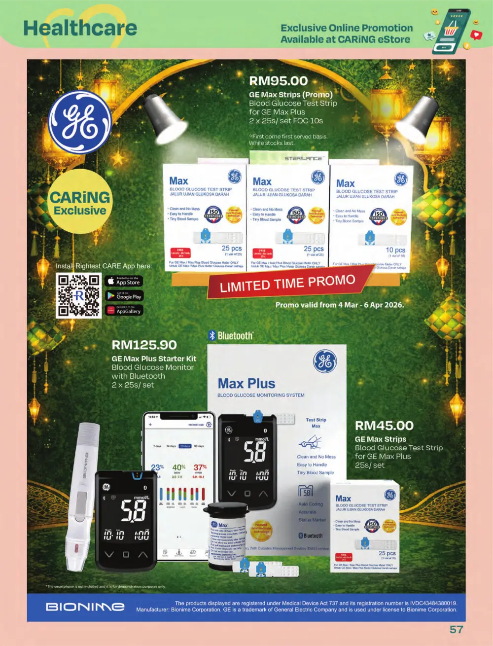 Riang Raya Sale | CARiNG Pharmacy Nationwide | Ends 6 April