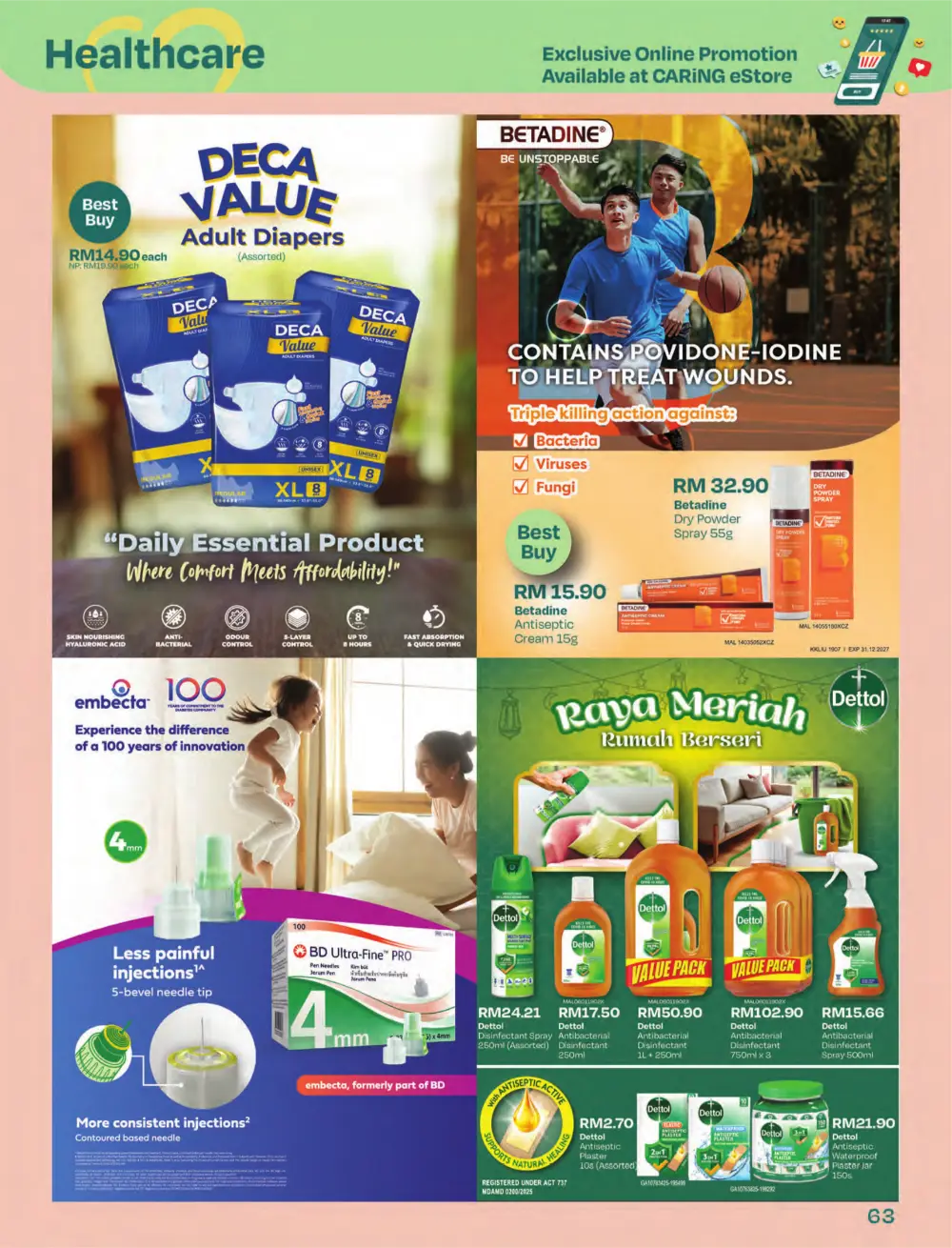 Riang Raya Sale | CARiNG Pharmacy Nationwide | Ends 6 April