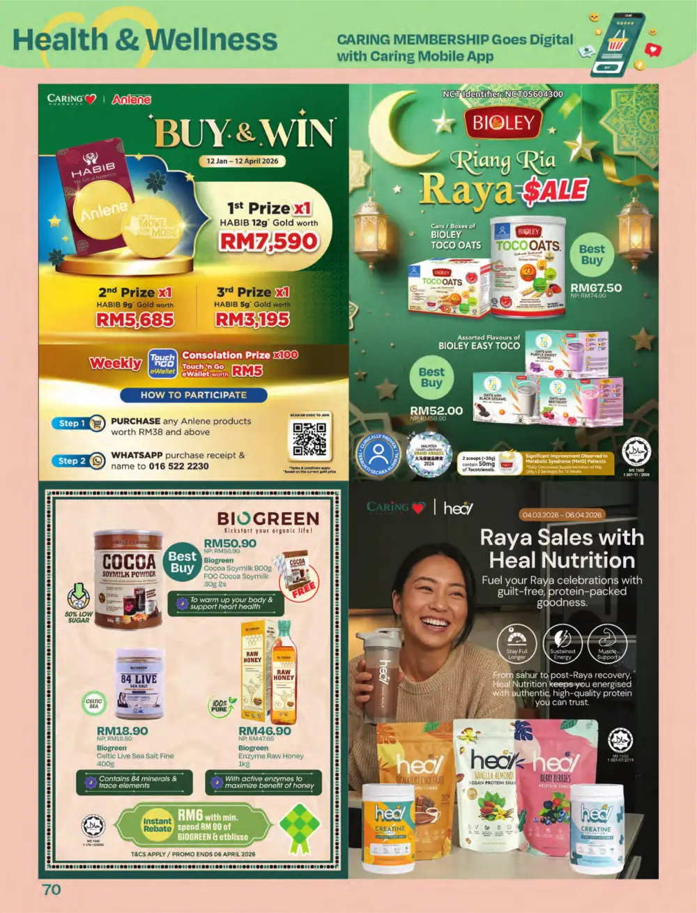 Riang Raya Sale | CARiNG Pharmacy Nationwide | Ends 6 April