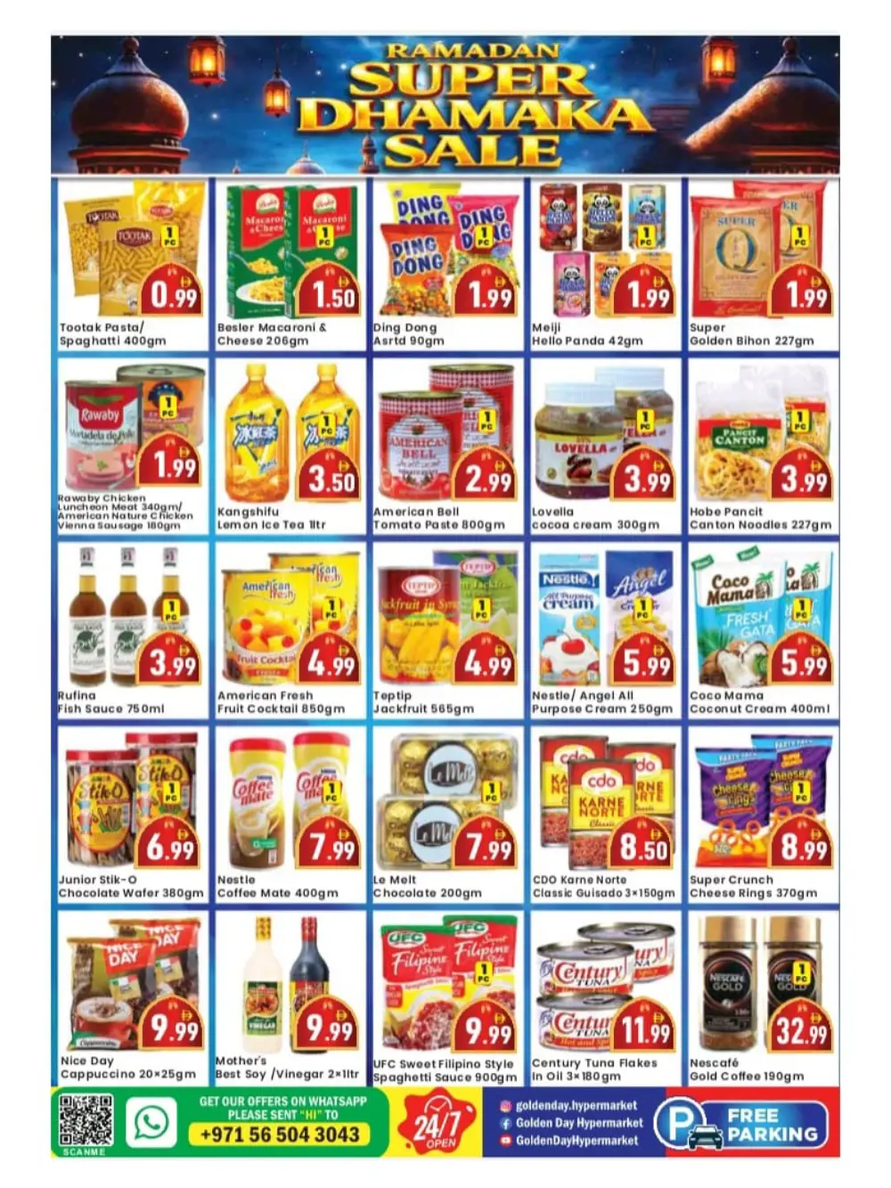 Golden Day Hypermarket Satwa Ramadan Sale Valid Until March 11