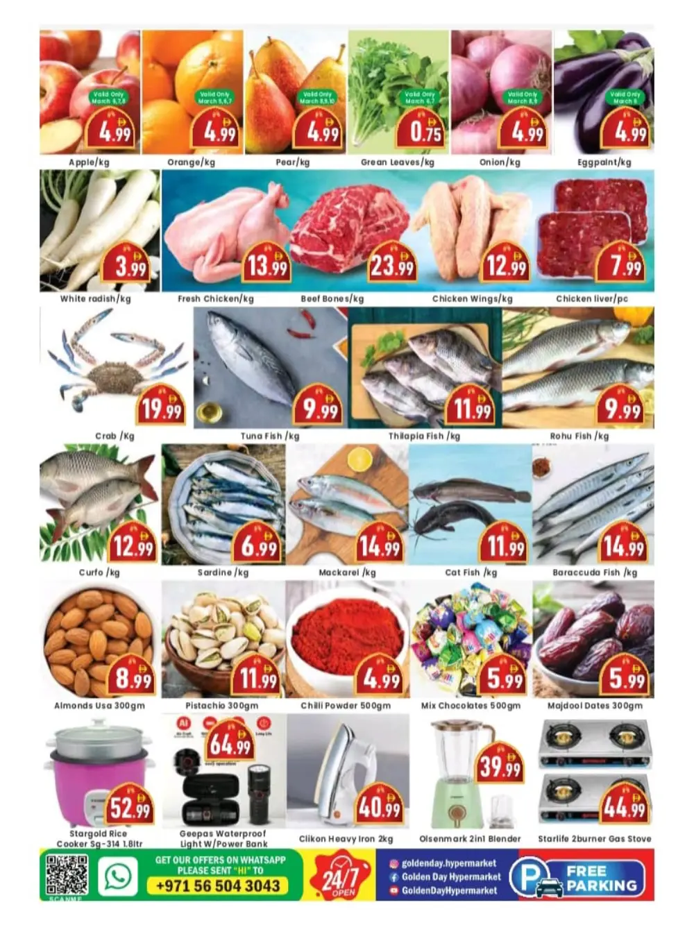 Golden Day Hypermarket Satwa Ramadan Sale Valid Until March 11