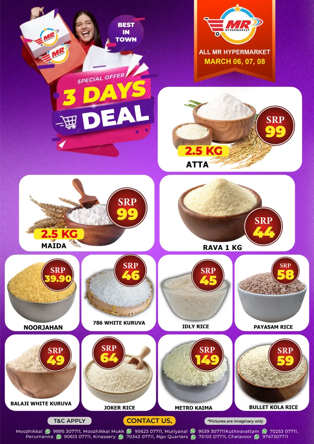 Flat 20% Off Grocery | Moozhikkal Branch | MR Hypermarket