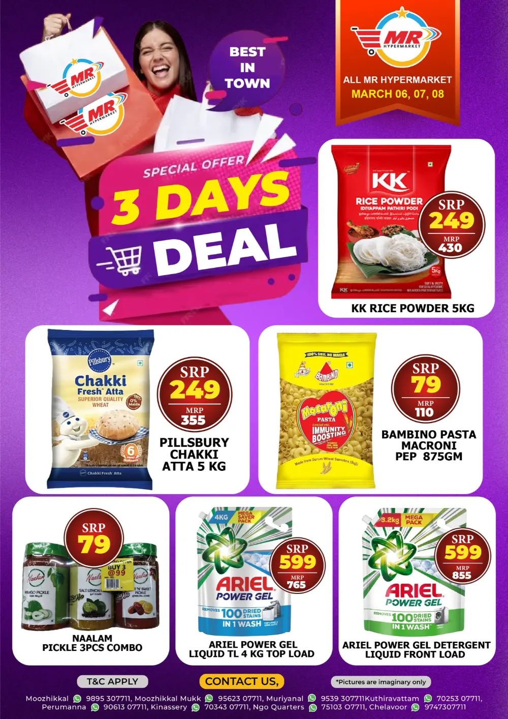 Flat 20% Off Grocery | Moozhikkal Branch | MR Hypermarket