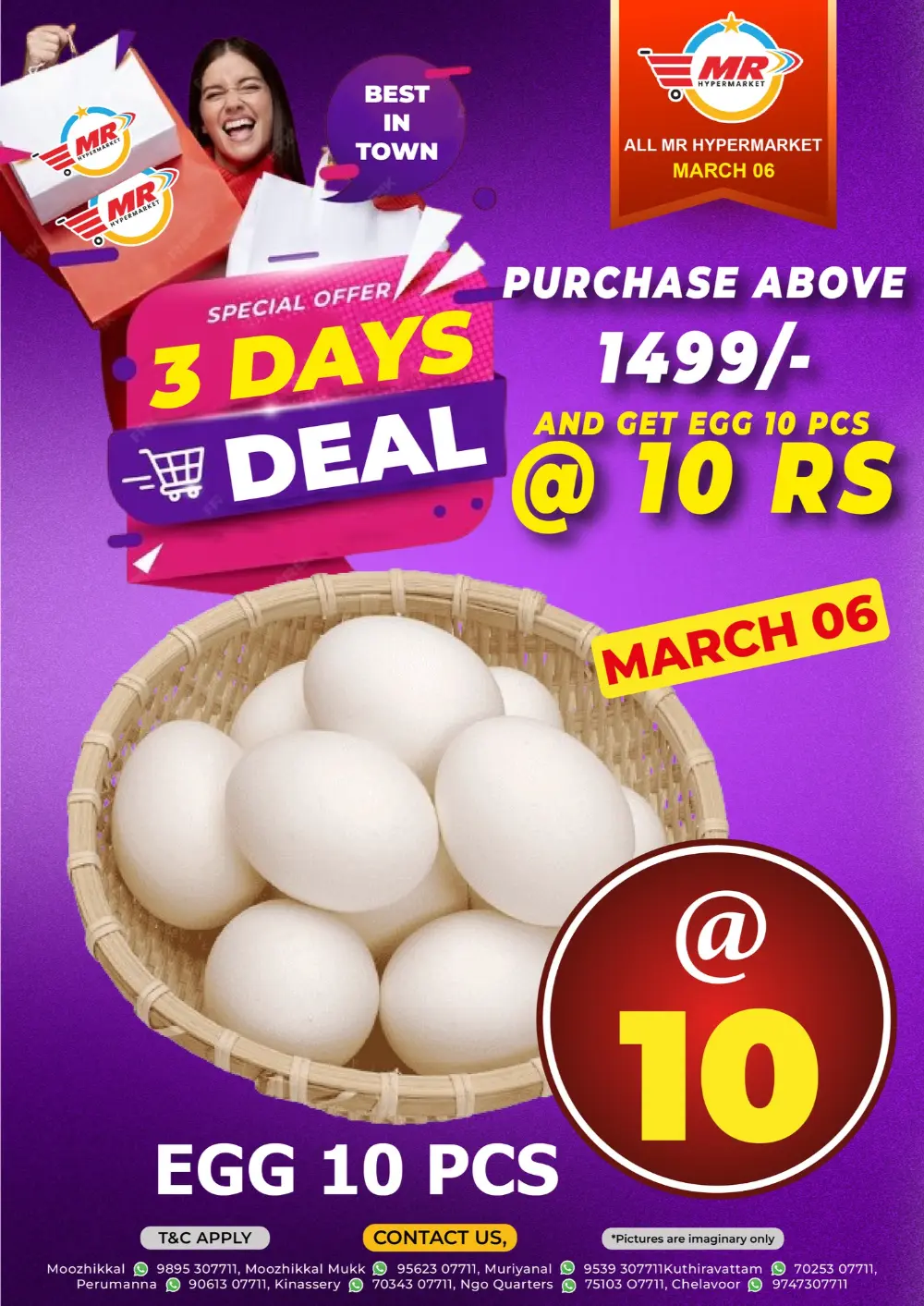 Flat 20% Off Grocery | Moozhikkal Branch | MR Hypermarket