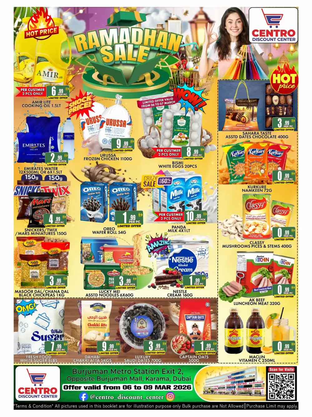 Ramadhan Sale at Centro Discount Center Burjuman | Ends 09 March