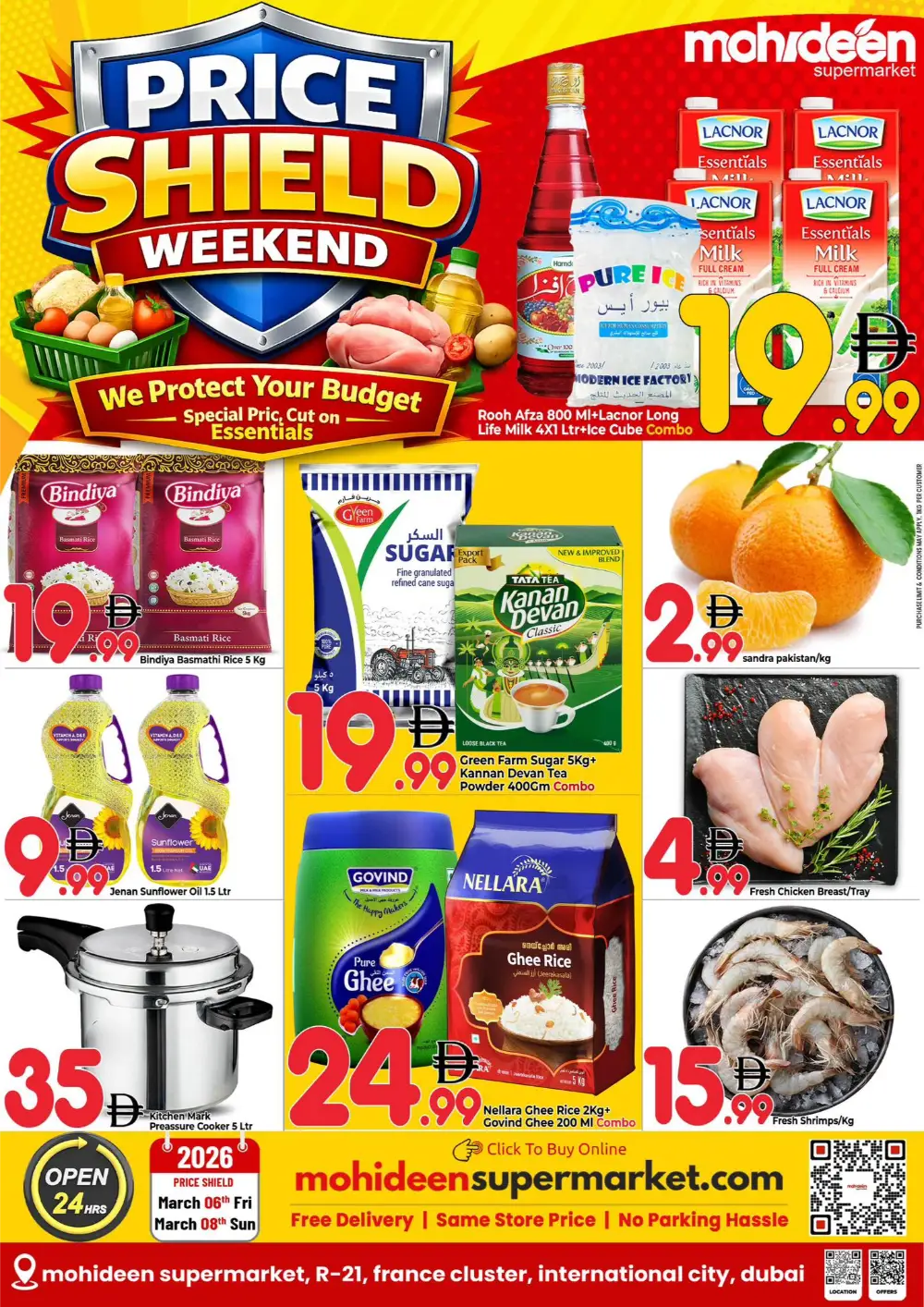 Mohideen Supermarket Price Shield Weekend | Ends March 8