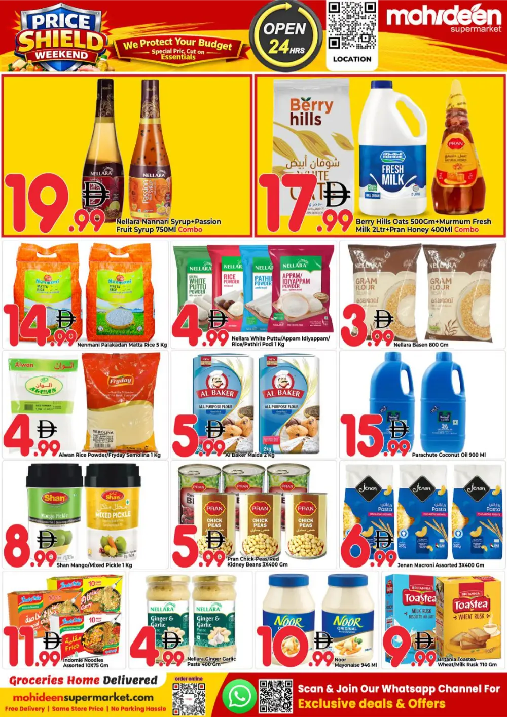 Mohideen Supermarket Price Shield Weekend | Ends March 8