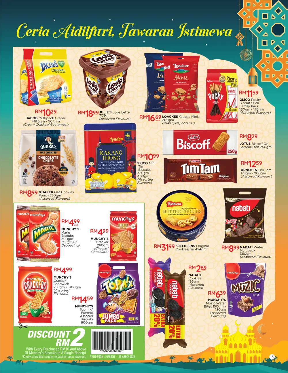 Ceria Aidilfitri Special Offers | Pacific Grocer Malaysia | Ends 25 Mar