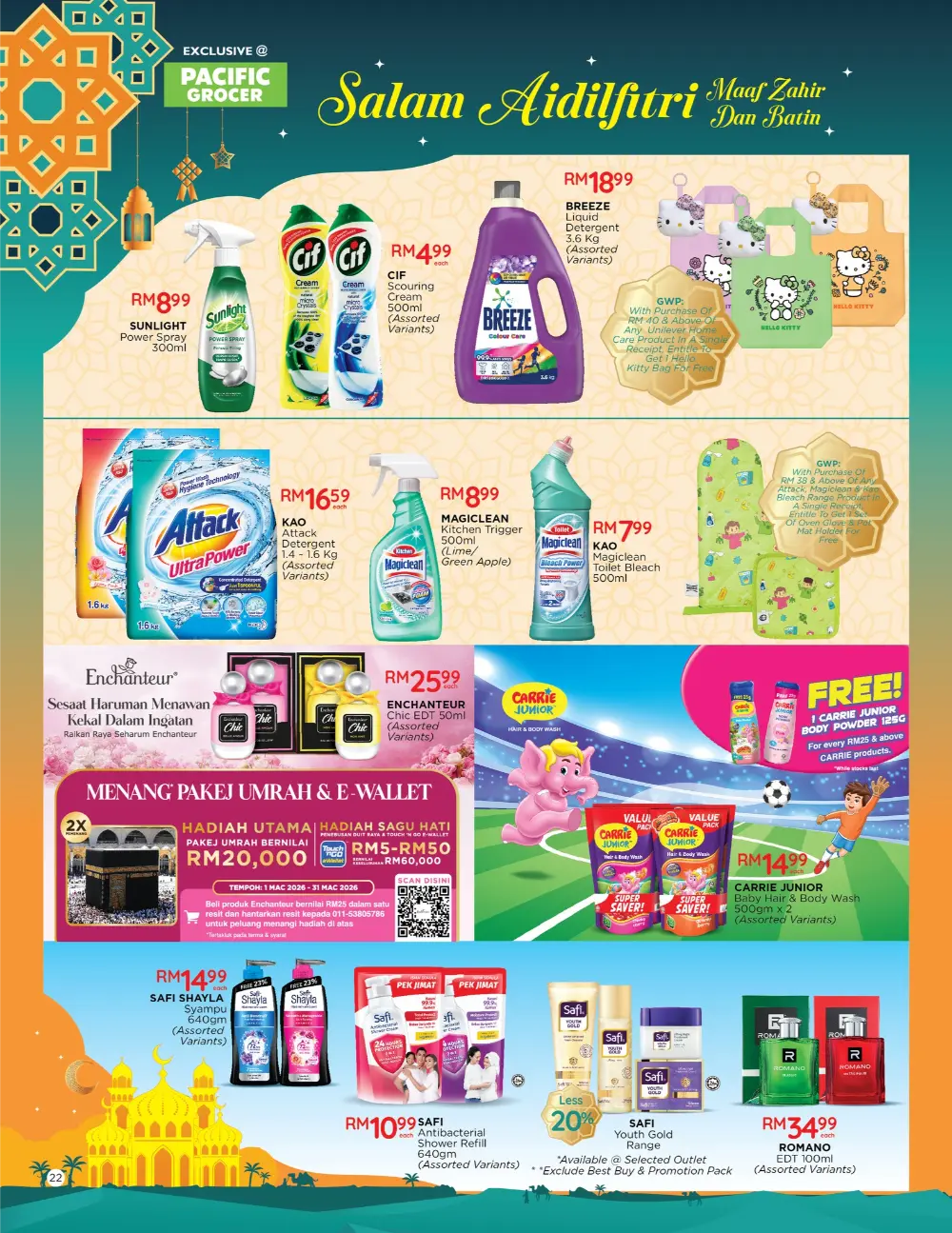 Ceria Aidilfitri Special Offers | Pacific Grocer Malaysia | Ends 25 Mar