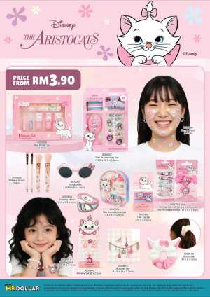 Disney Marie Accessories from RM3.90 | MR.DOLLAR Malaysia | While Stocks Last In MR Dollar Kuala Lumpur,Labuan,Putrajaya,Johor,Kedah,Kelantan,Malacca,Negeri Sembilan,Pahang,Penang,Perak,Perlis,Selangor,Terengganu