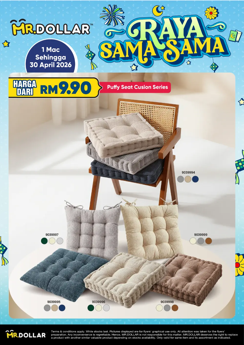 Raya Sama-Sama Specials at MR.DOLLAR Malaysia | Ends 30 April