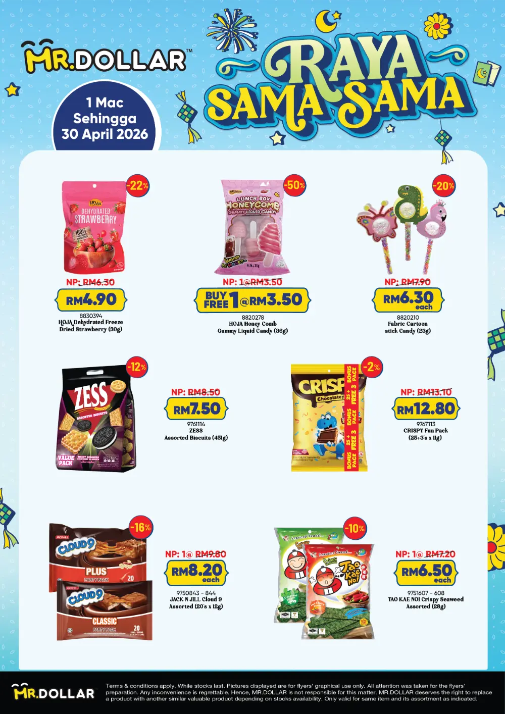 Raya Sama-Sama Promo MR.DOLLAR Sabah & Sarawak | Ends 30 April