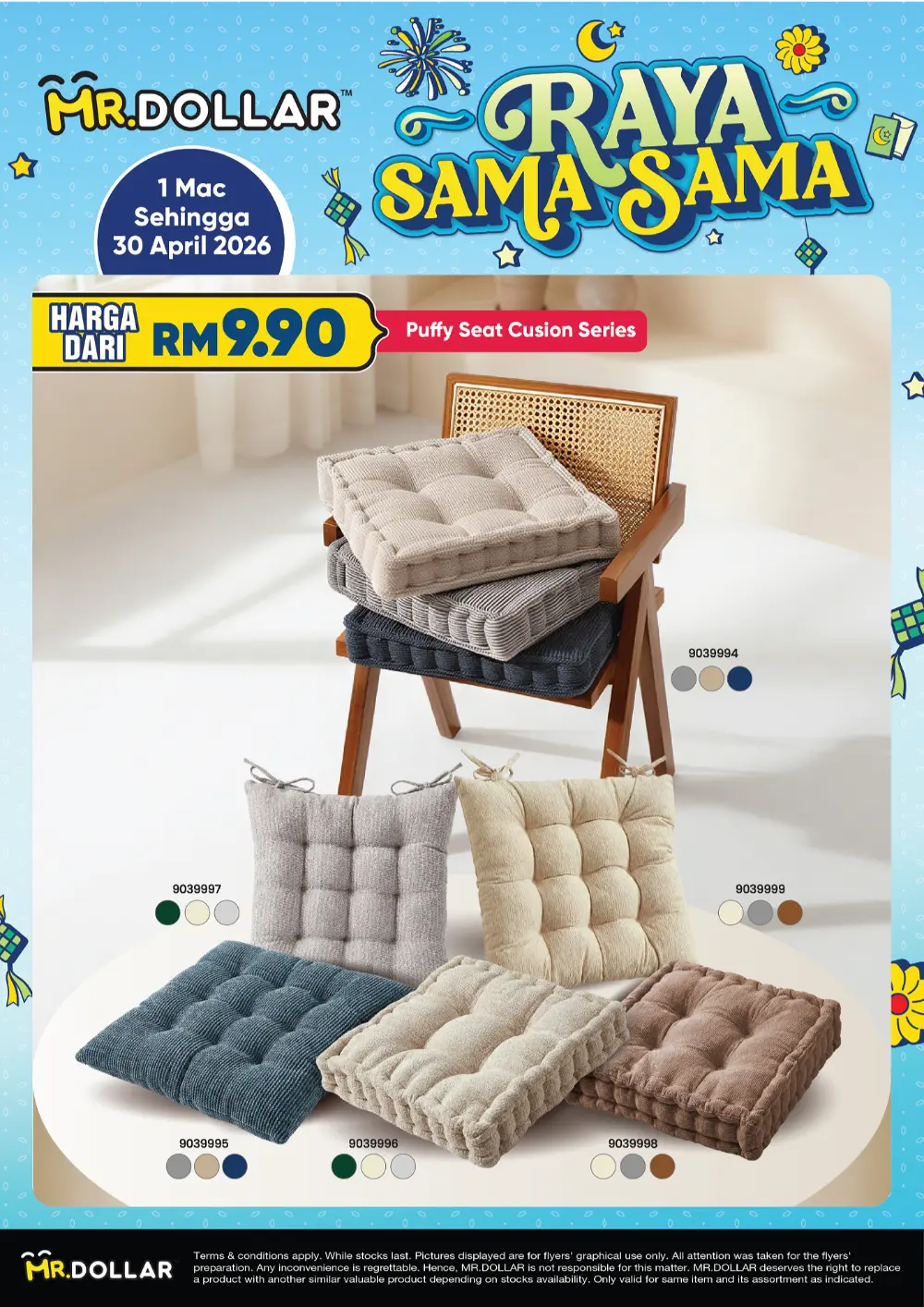 Raya Sama-Sama Promo MR.DOLLAR Sabah & Sarawak | Ends 30 April