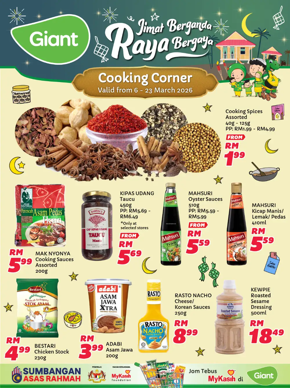 Giant Raya Cooking Deals | Giant Malaysia | Valid until 23 Mar