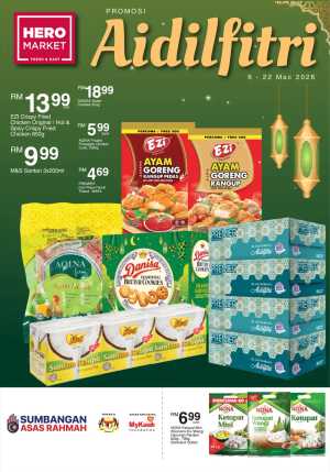 Aidilfitri Specials at HeroMarket | Ends 22 March In HeroMarket Kuala Lumpur,Putrajaya,Johor,Negeri Sembilan,Penang,Selangor