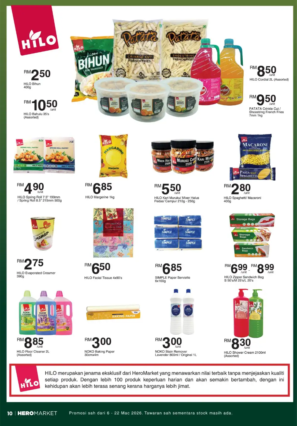 Aidilfitri Specials at HeroMarket | Ends 22 March