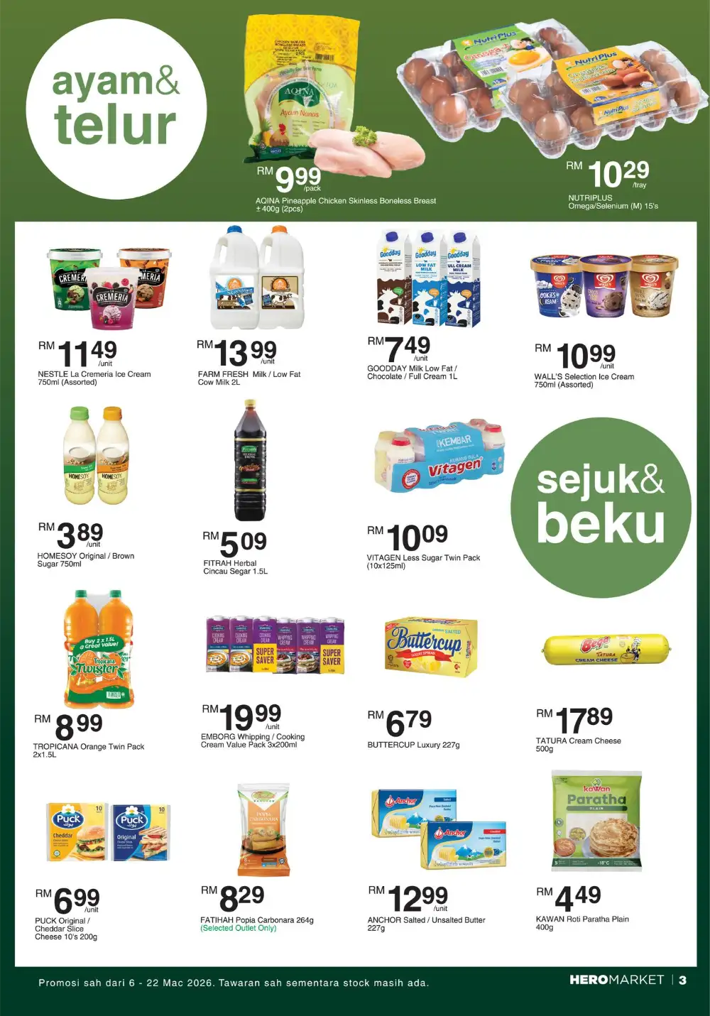 Aidilfitri Specials at HeroMarket | Ends 22 March