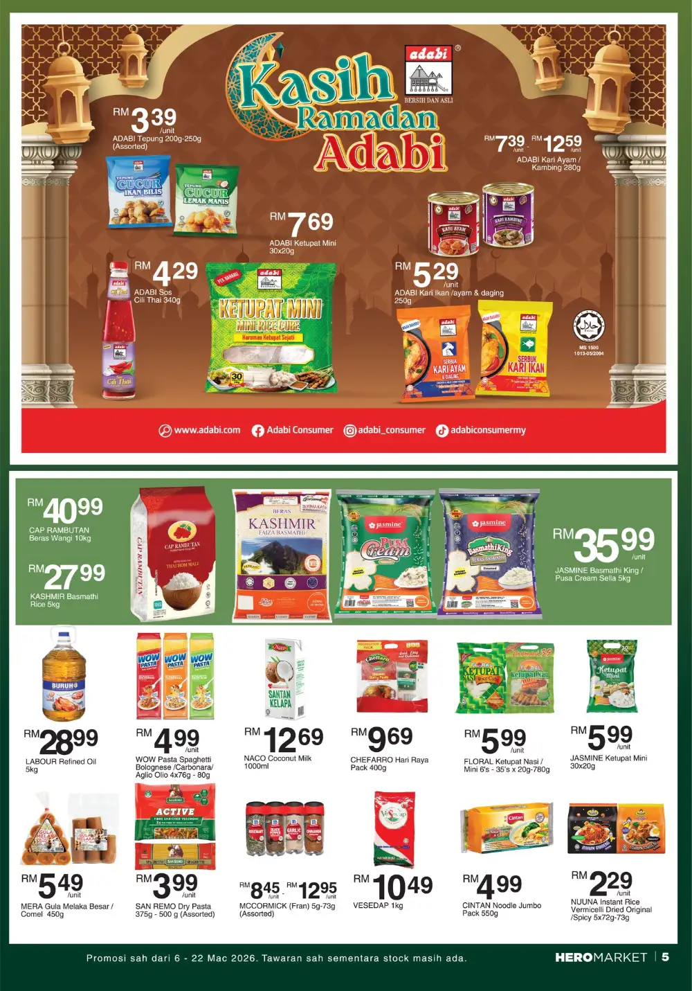 Aidilfitri Specials at HeroMarket | Ends 22 March