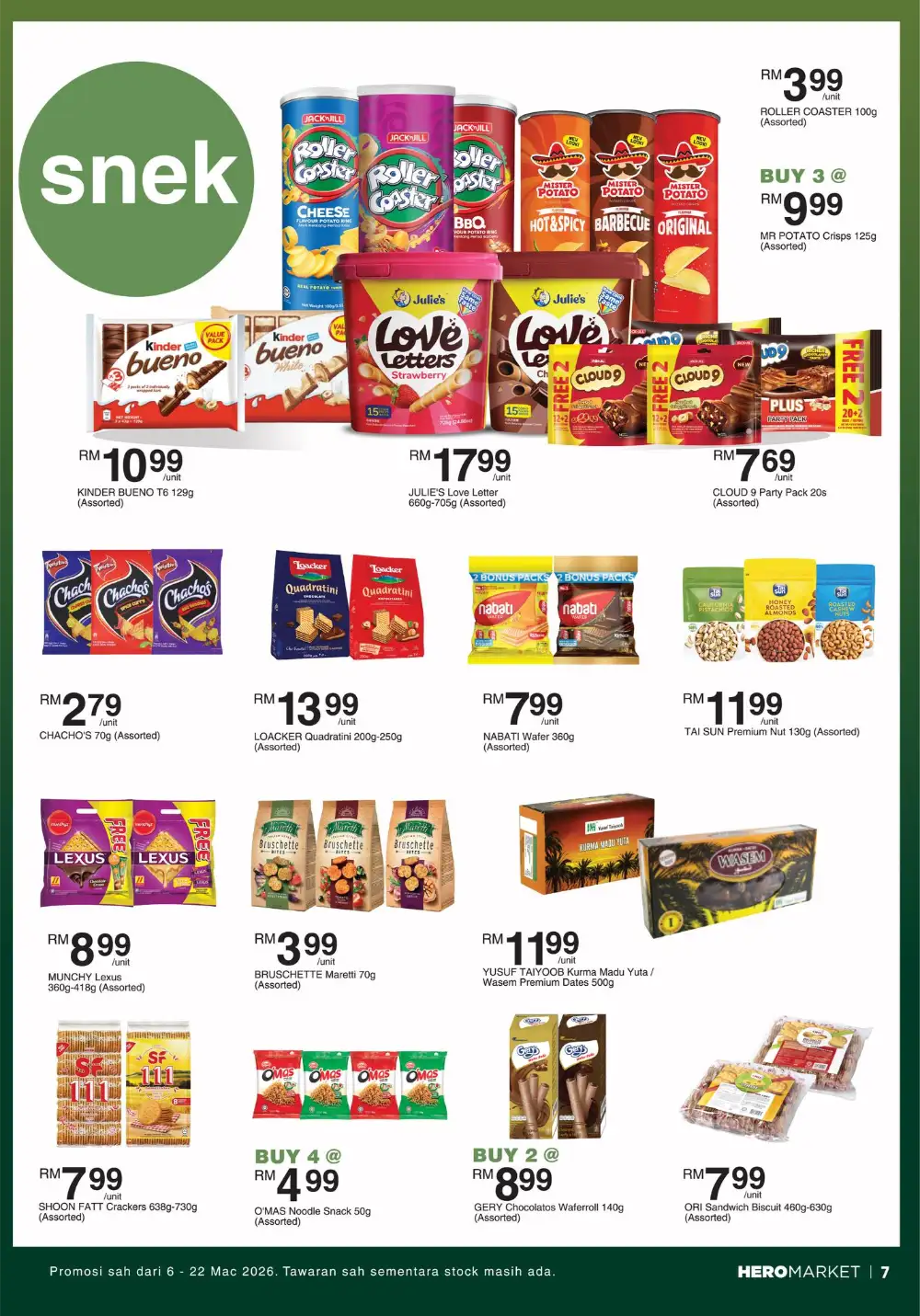 Aidilfitri Specials at HeroMarket | Ends 22 March