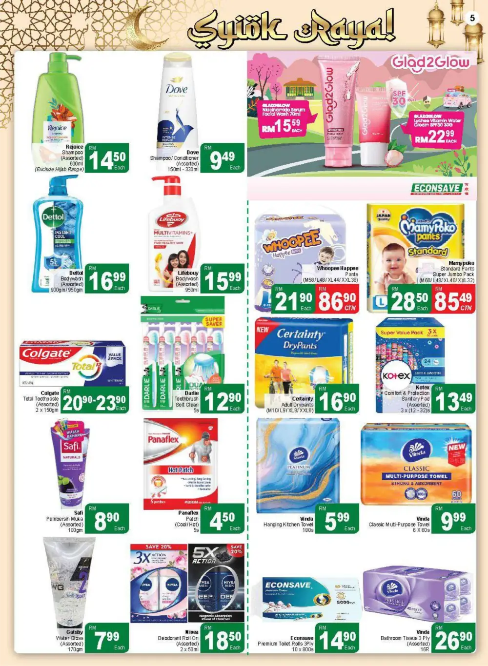 Syiok Raya Sale at Econsave Sabah | Valid until 22 March
