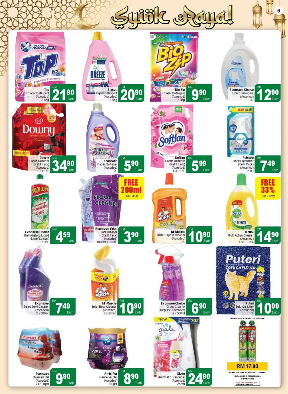 Syiok Raya Sale at Econsave Sabah | Valid until 22 March