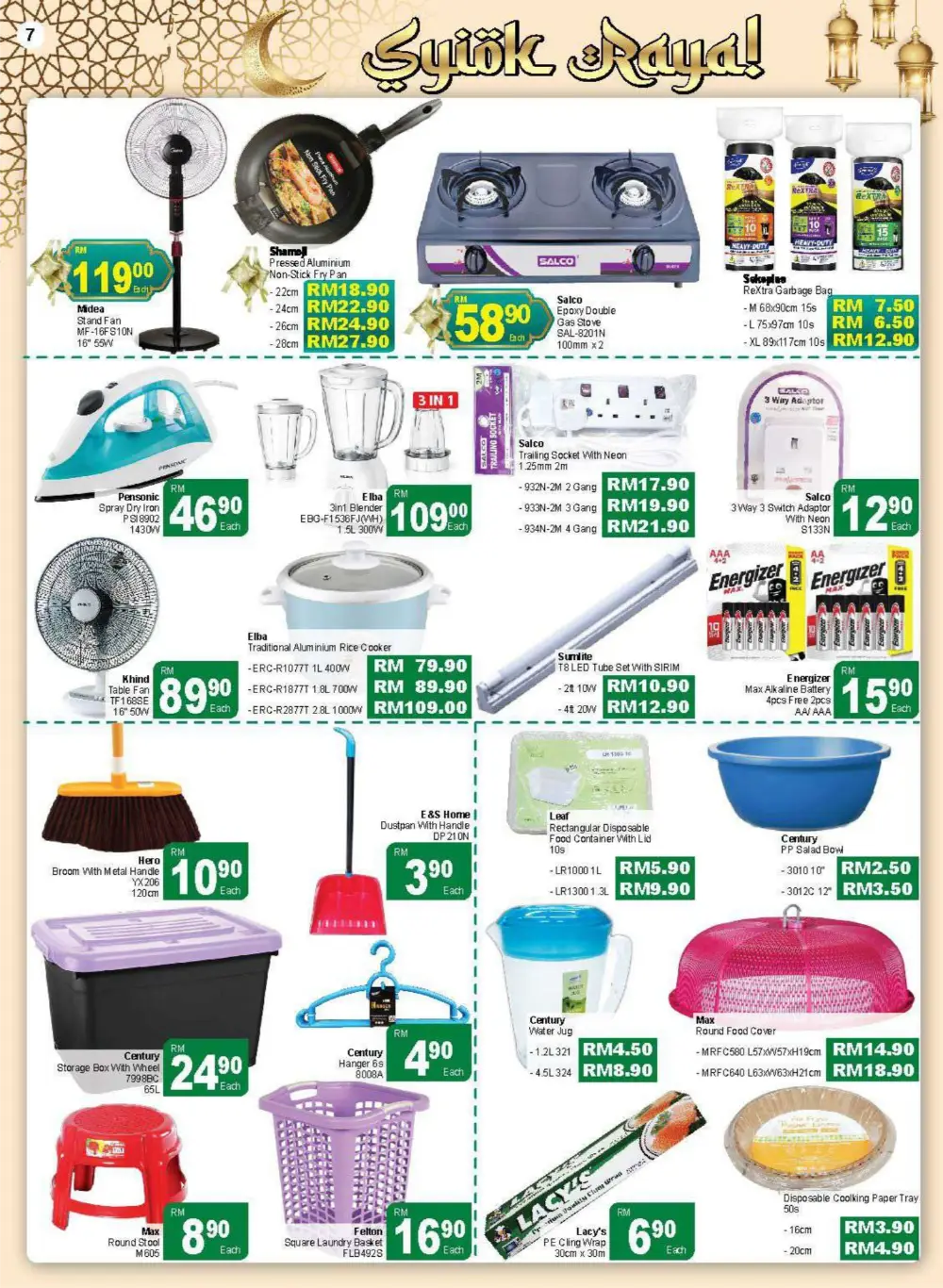 Syiok Raya Sale at Econsave Sabah | Valid until 22 March