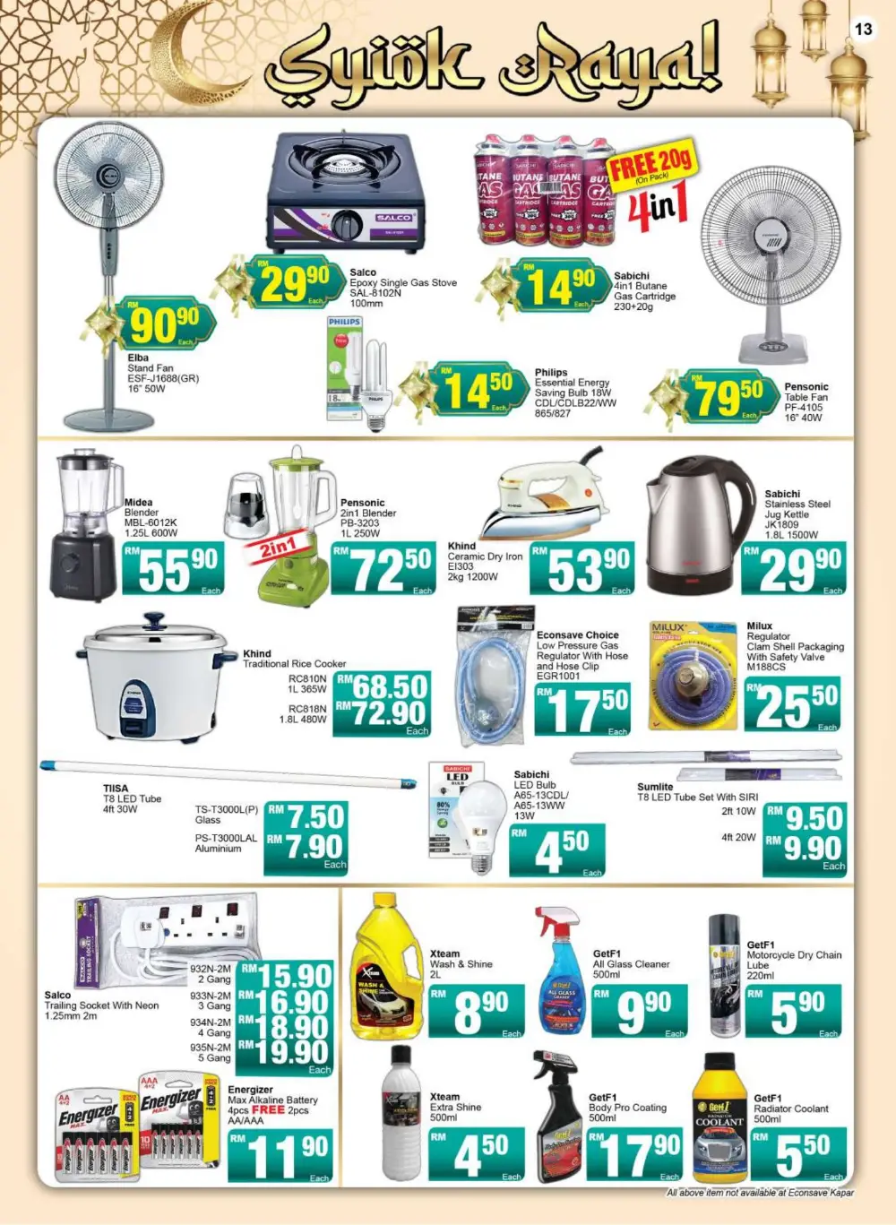 Syiok Raya Deals | Econsave Peninsular Malaysia | Valid until 22 March