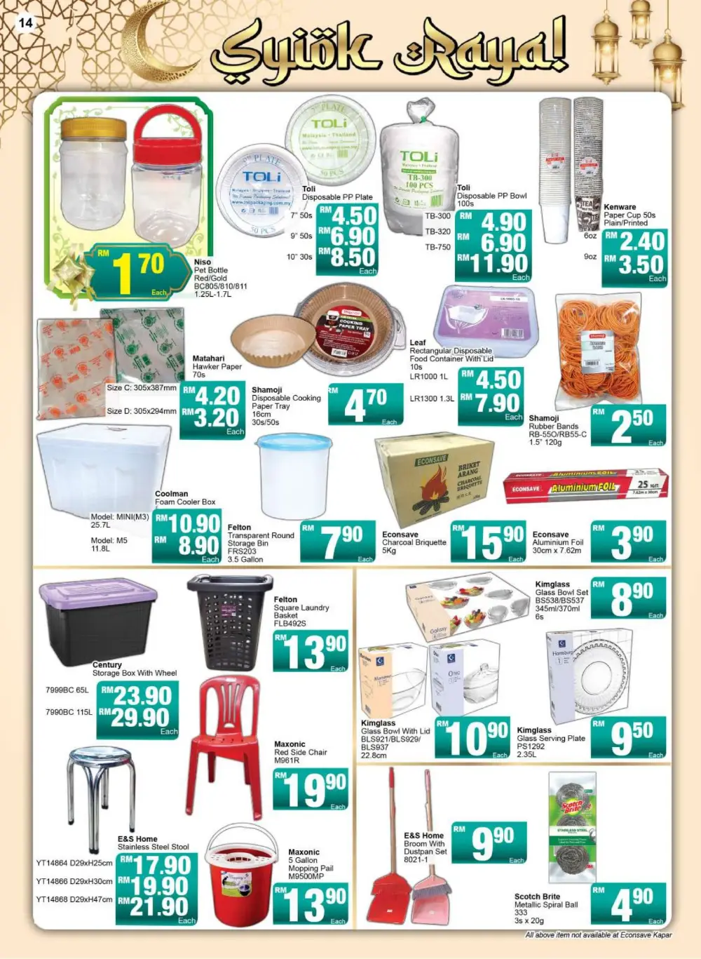Syiok Raya Deals | Econsave Peninsular Malaysia | Valid until 22 March