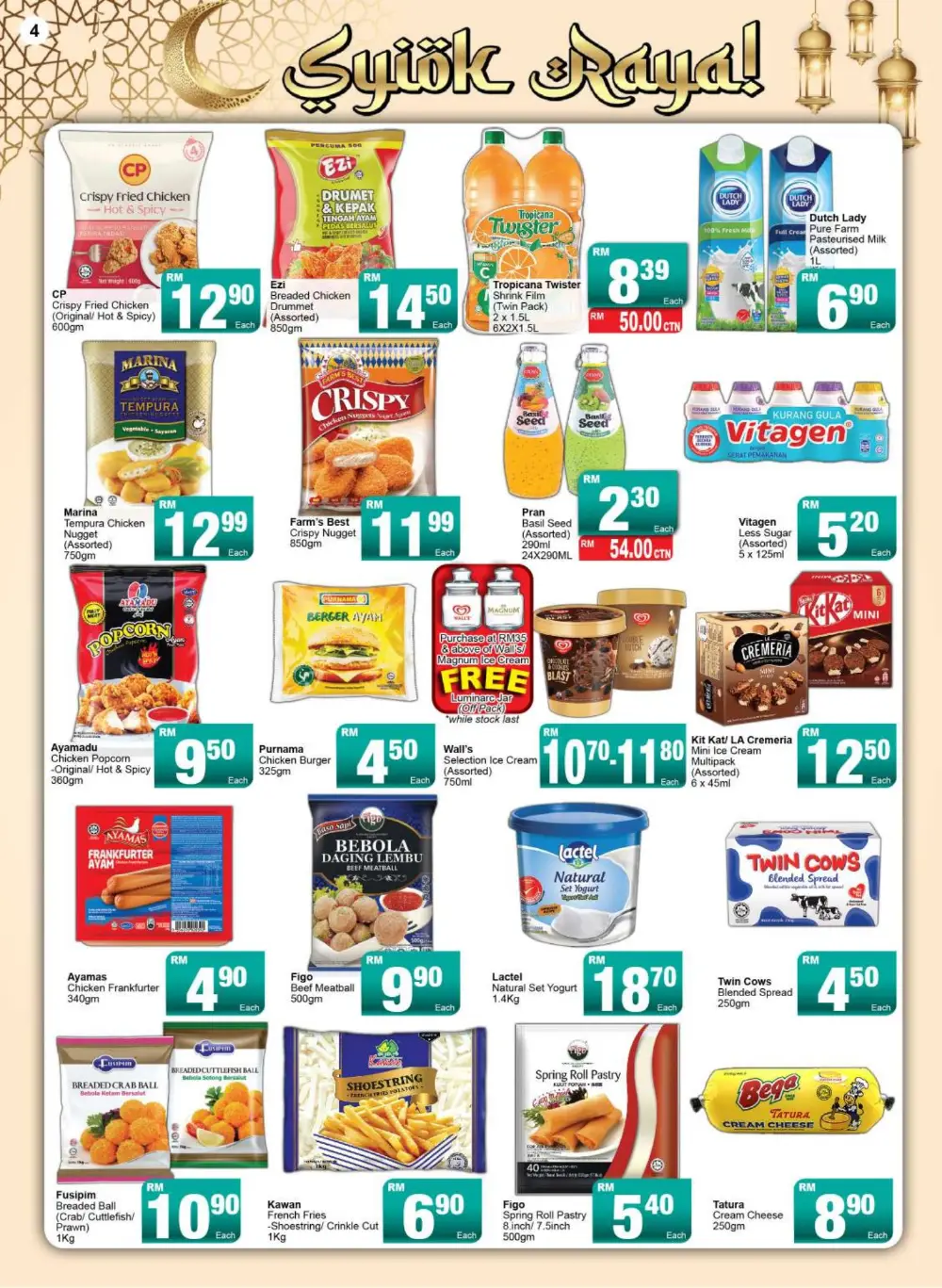Syiok Raya Deals | Econsave Peninsular Malaysia | Valid until 22 March