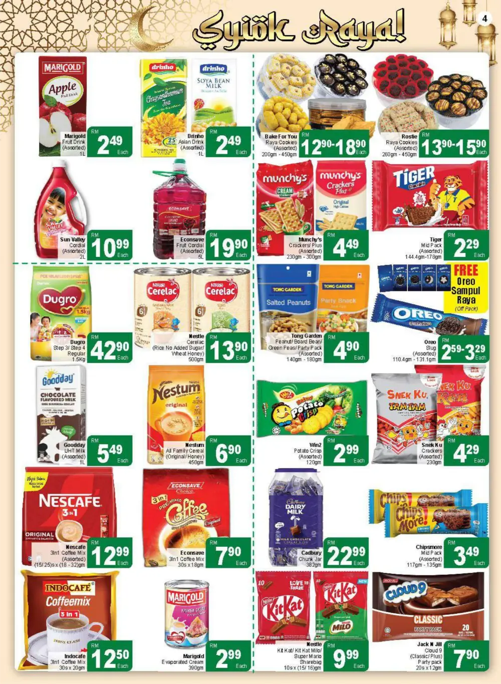 Syiok Raya Deals at Econsave Kuching | Offers End 22 March