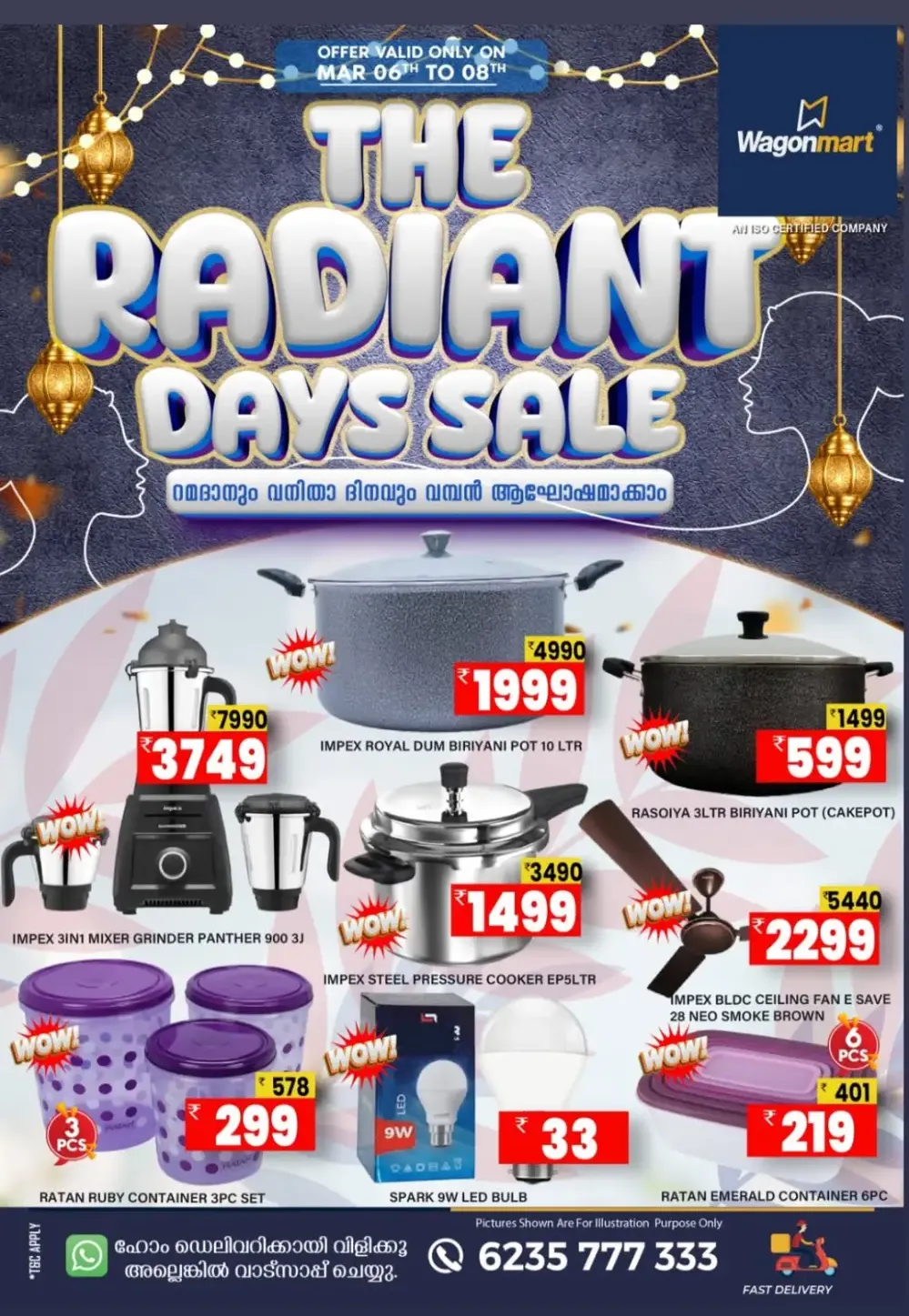 Radiant Days Sale at Wagonmart | Exclusive Offers Valid Till March 8