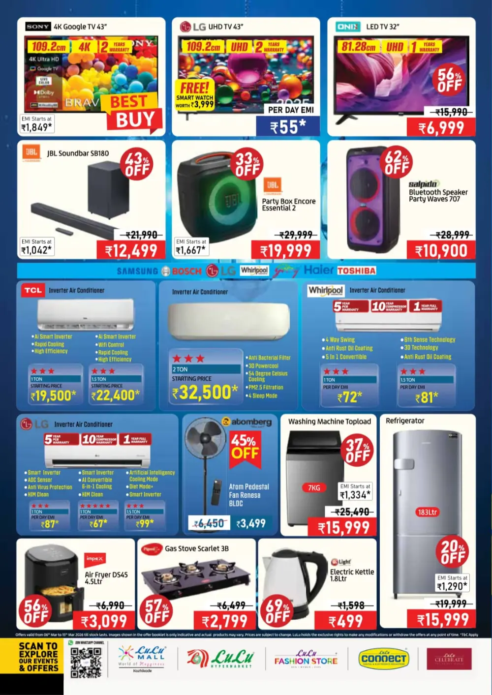 Tech & Gadget Offers | Lulu Connect Kozhikode | Ends 15 March