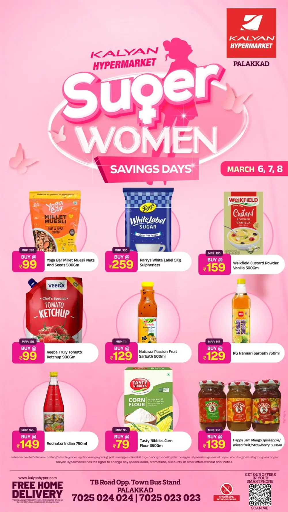 Super Women Savings Offer | Kalyan Hypermarket Palakkad | Ends March 8