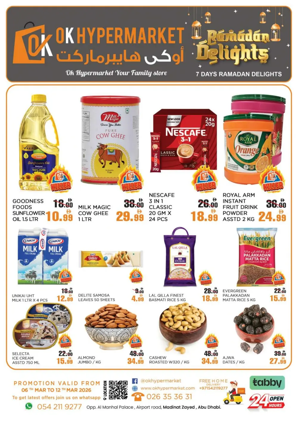 Ramadan Delights Offers at OK Hypermarket Madinat Zayed | Valid Until March 12