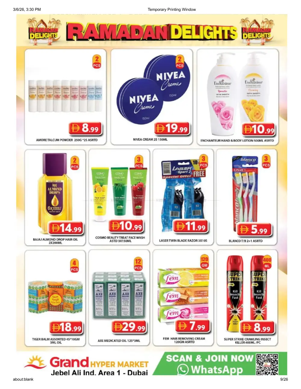 Ramadan Delights Sale: Best Deals at Grand Hyper, Jebel Ali