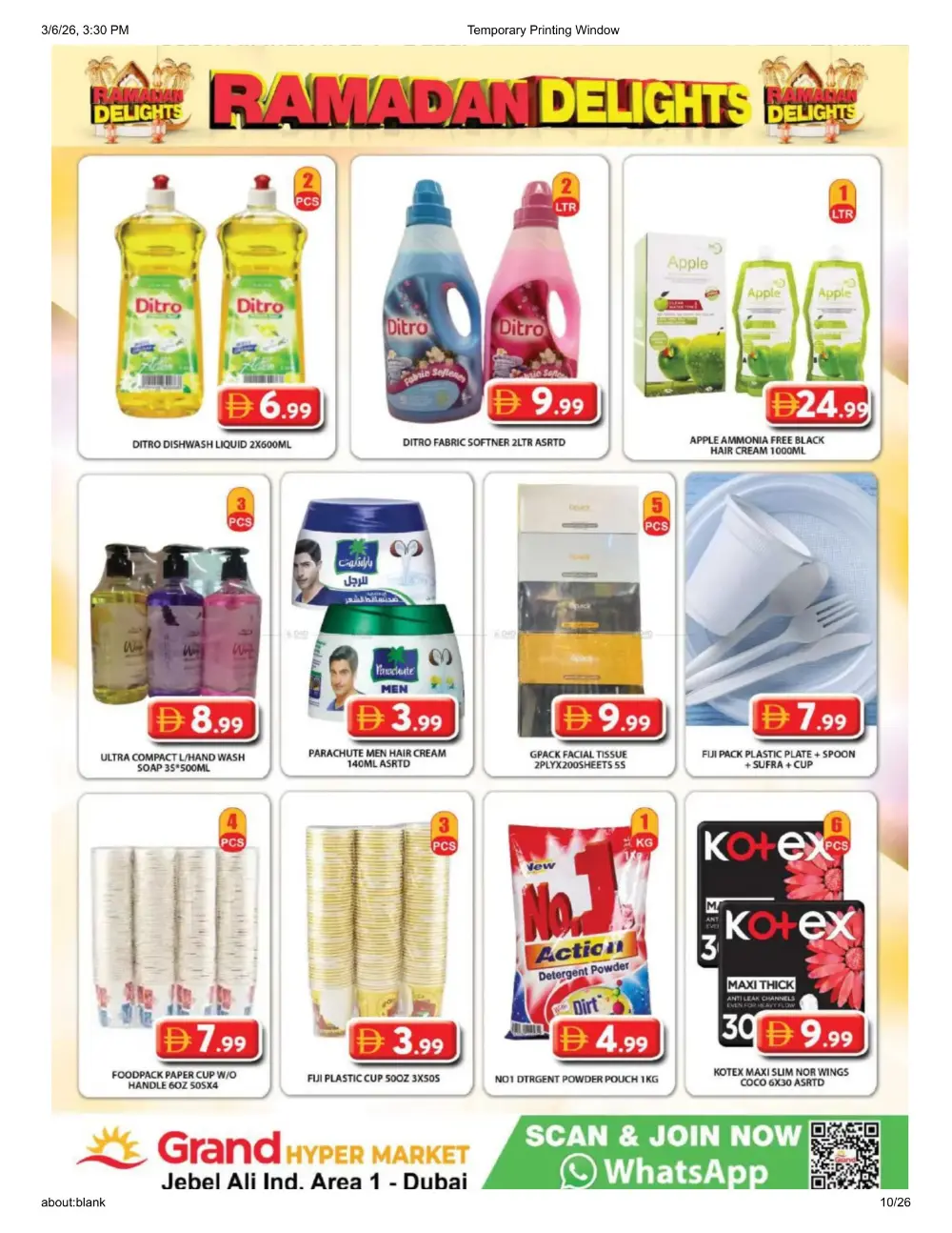 Ramadan Delights Sale: Best Deals at Grand Hyper, Jebel Ali