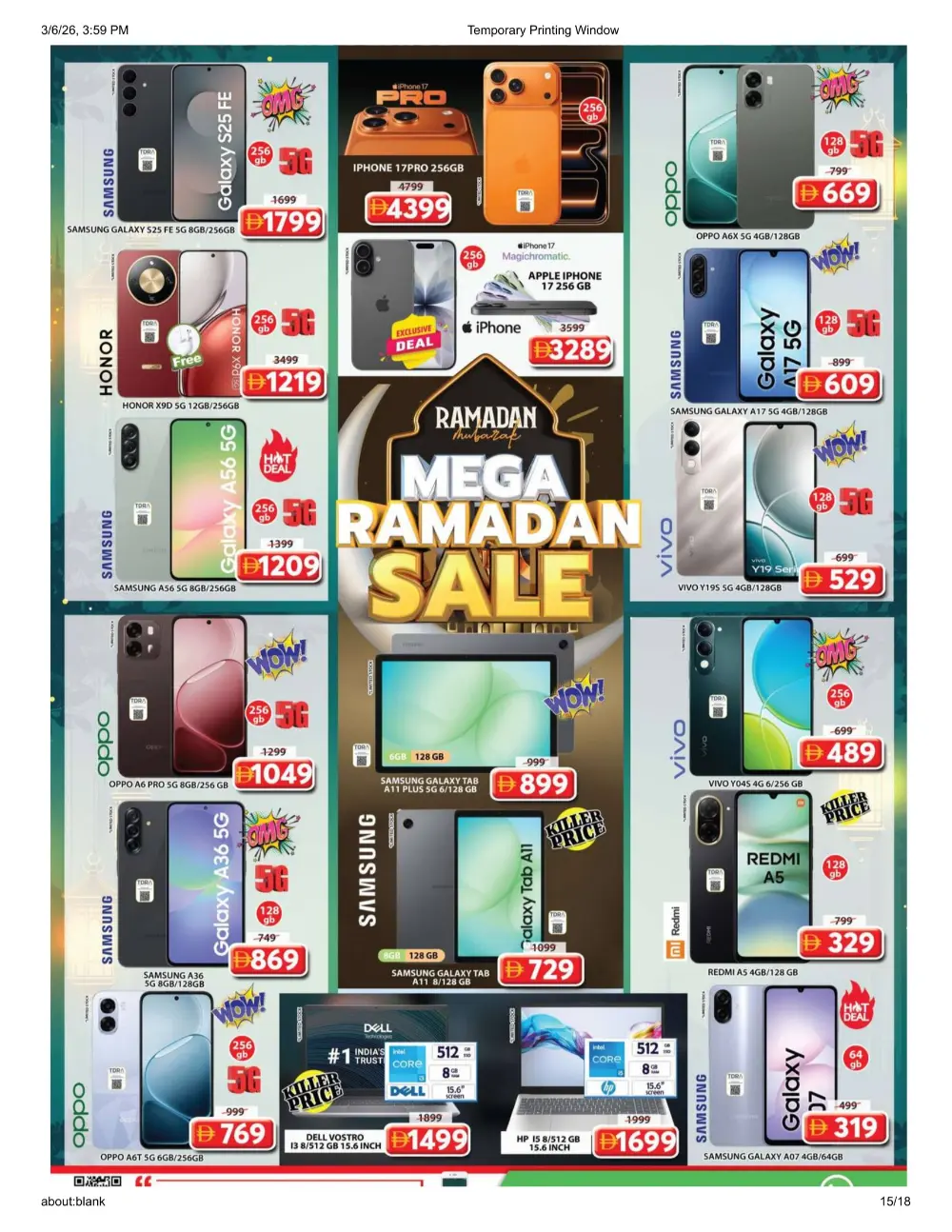 Mega Ramadan Sale 2026 | Grand Mall Sharjah Offers