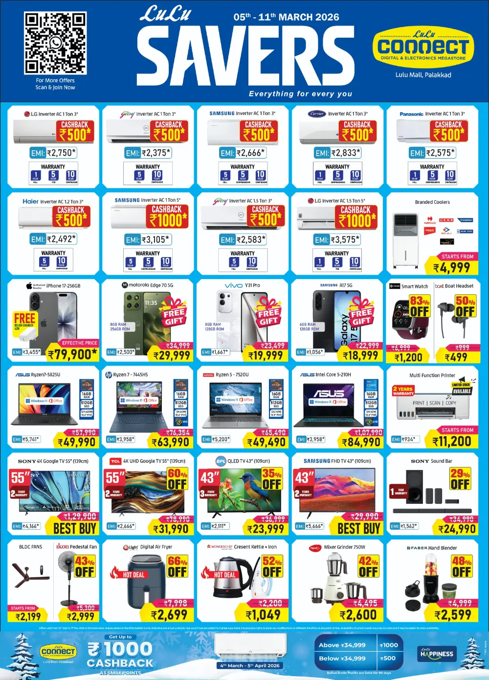 LuLu Savers Offers LuLu Mall Palakkad | Ends 11th March