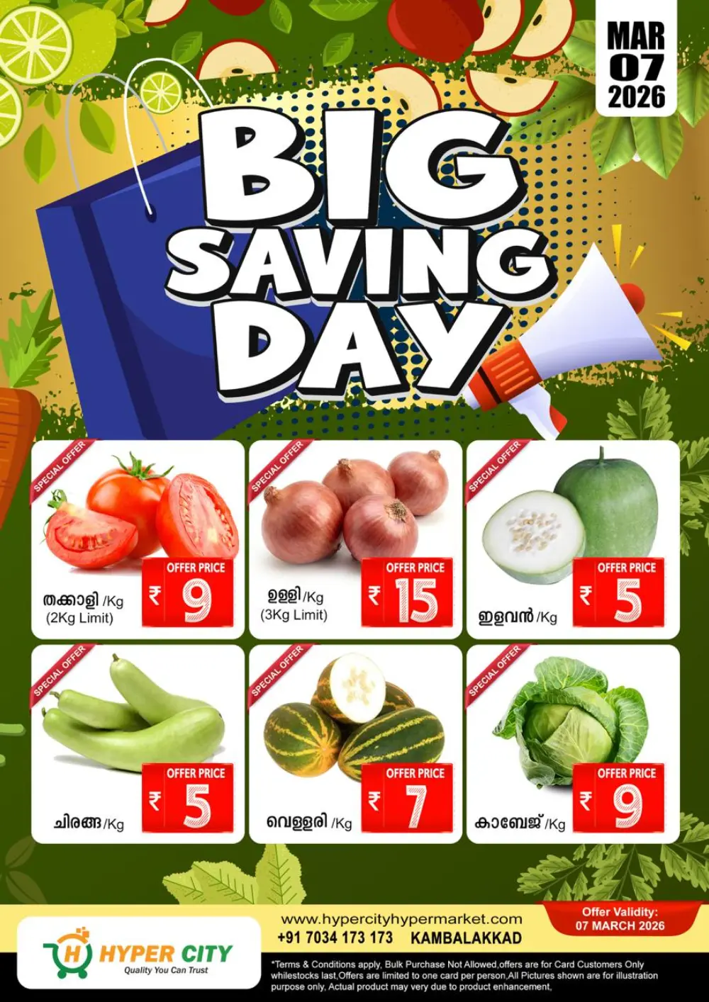 Big saving day