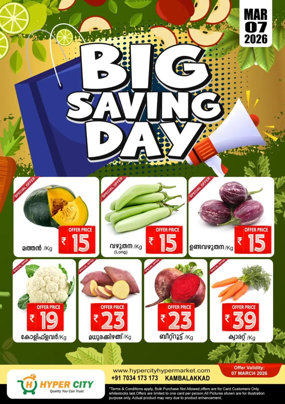 Big saving day