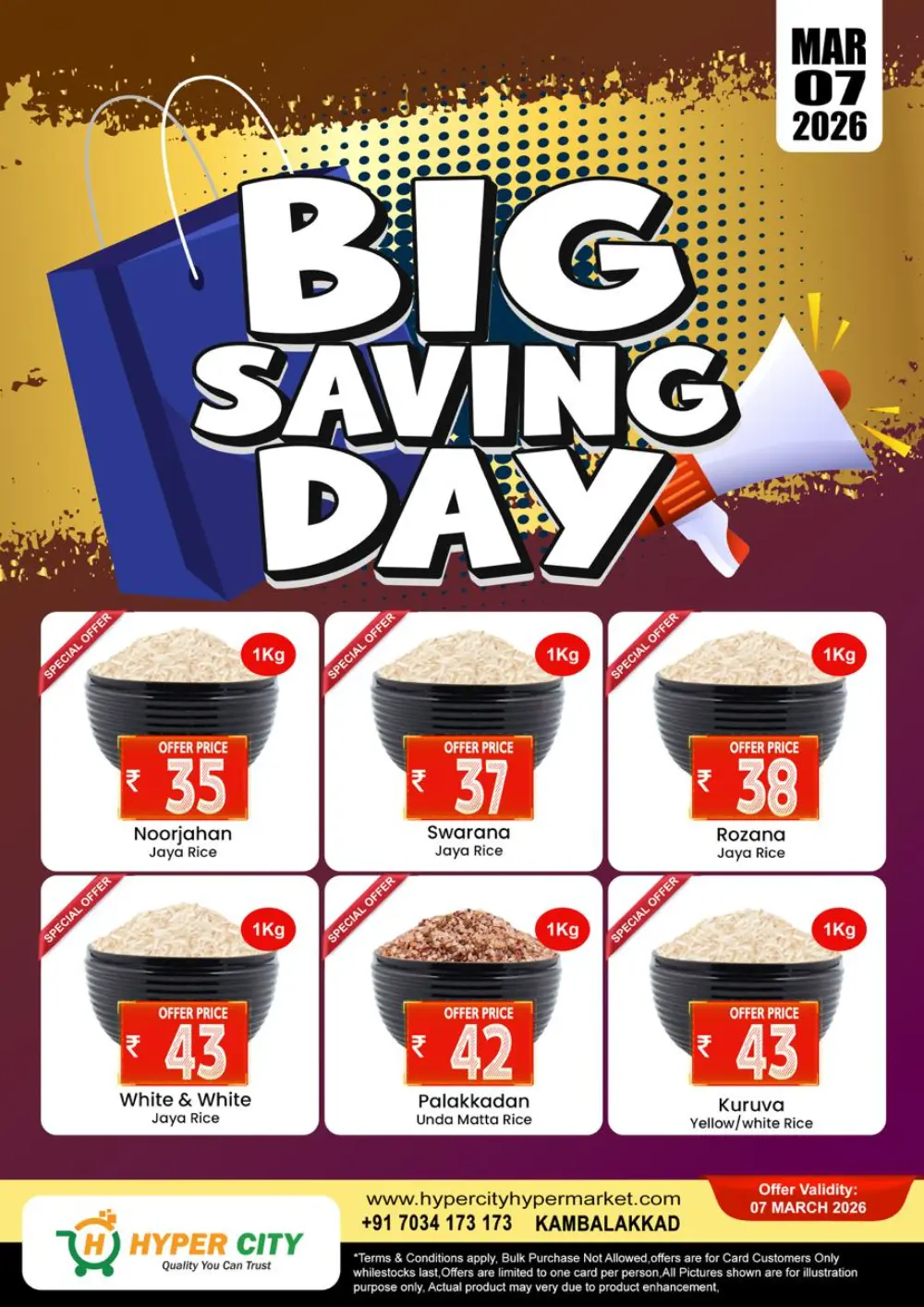 Big saving day
