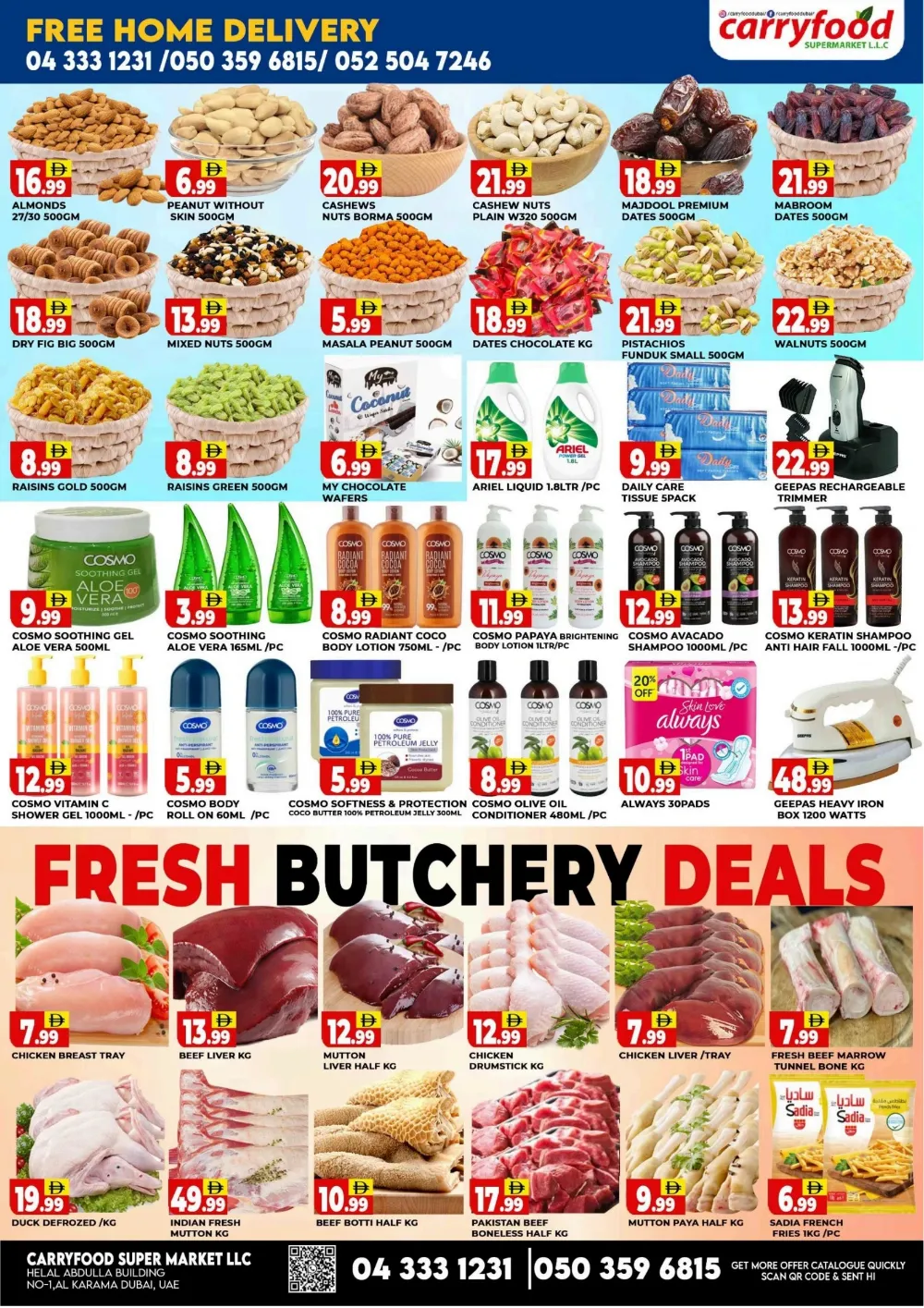 Weekend Promo Deals at Carryfood Super Market, Karama | Ends 07 March